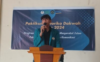FDIK Prodi Pengembangan Masyarakat Islam Menggelar Praktikum Retorika Dakwah