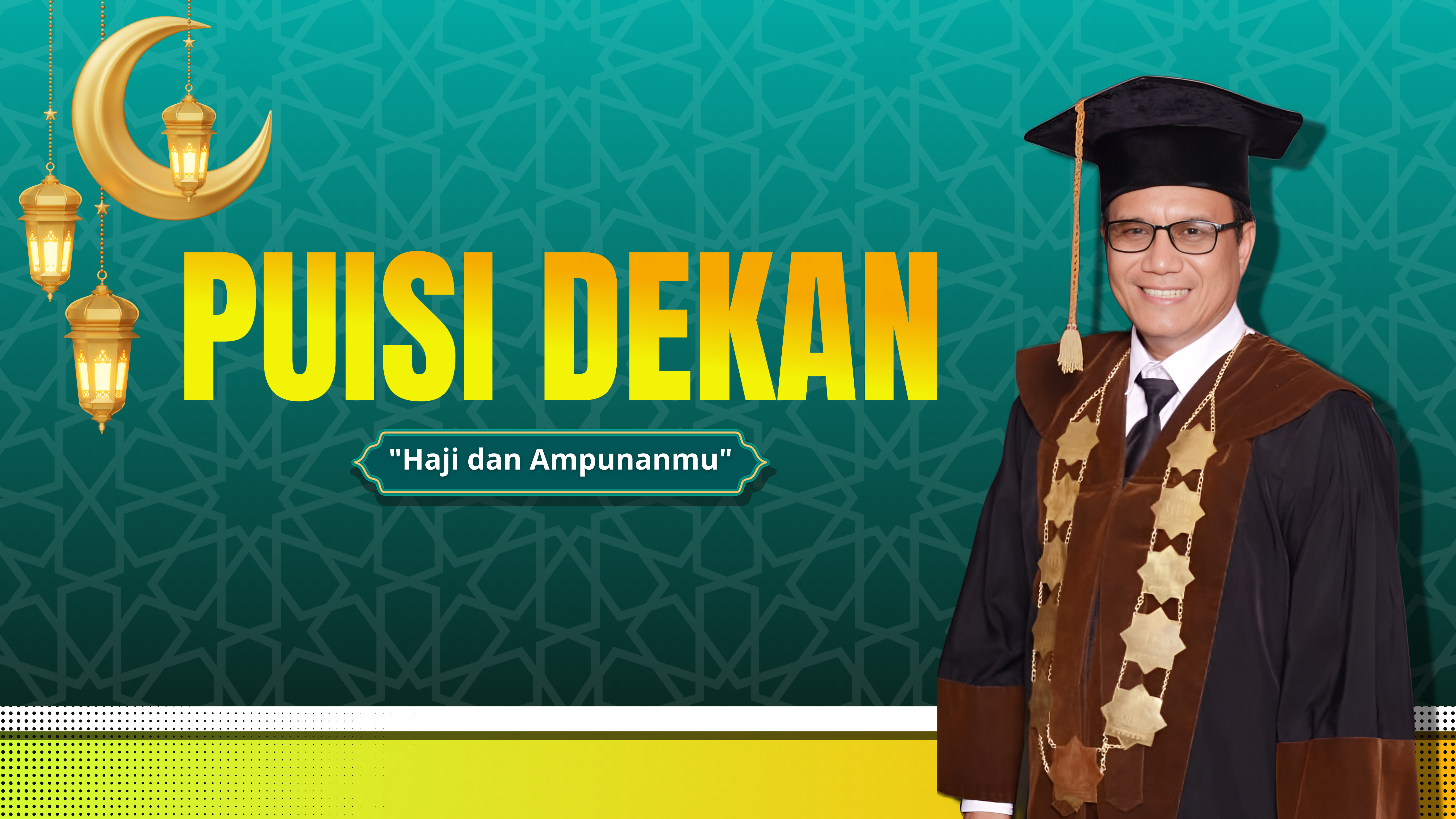 PUISI DEKAN: Haji dan Ampunan
