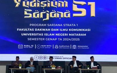 Yudisium Sarjana S1 Program Sarjana Stara Fakultas Dakwah dan Ilmu Komunikasi
