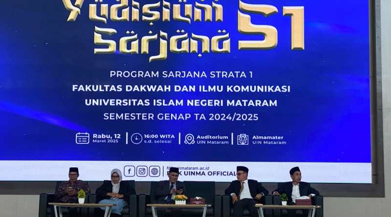 Yudisium Sarjana S1 Program Sarjana Stara Fakultas Dakwah dan Ilmu Komunikasi