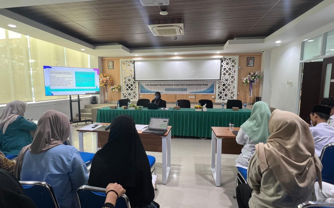 Diskusi Rutin Dosen dan Mahasiswa Prodi BKI FDIK UIN Mataram Bersama Praktisi Psikolog Klinis Rumah Sakit Jiwa Mutiara Sukma (RSJMS) Prov. NTB.